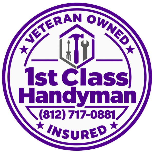 1st Class Handyman — Veteran Owned and Insured