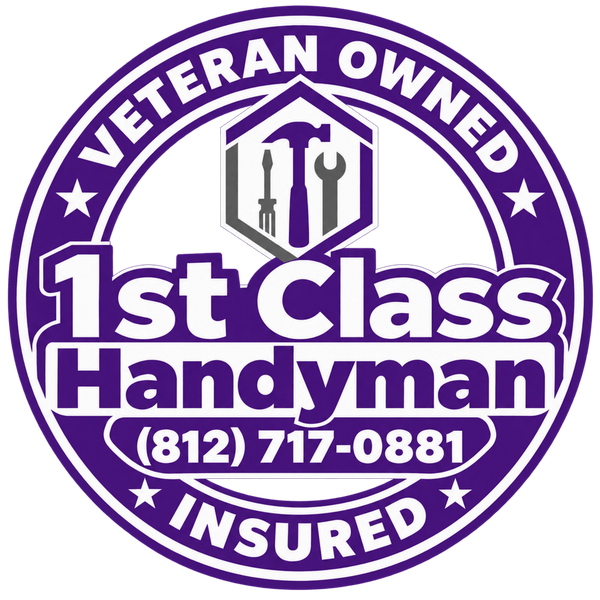 1st Class Handyman — Veteran Owned and Insured